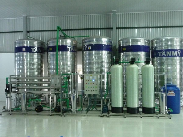 dây chuyền sản xuất nước tinh khiết